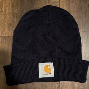 Navy blue carhartt winter hat